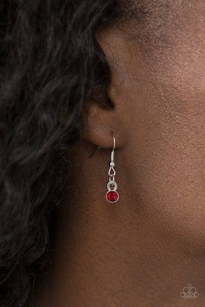 Paparazzi Heart To HEARTTHROB - Red Necklace