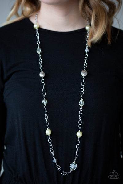Paparazzi Only For Special Occasions - Yellow Necklace