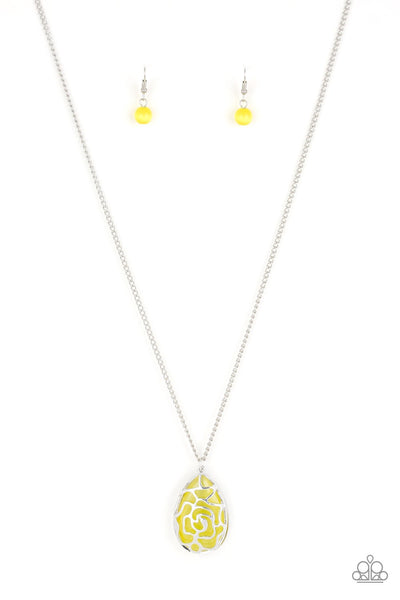 Paparazzi Gleaming Gardens - Yellow