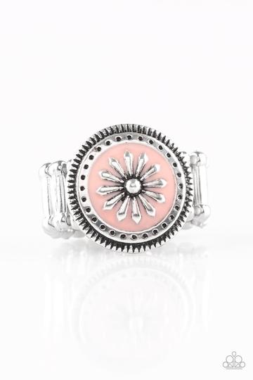Paparazzi Free-Spirited Flower - Pink