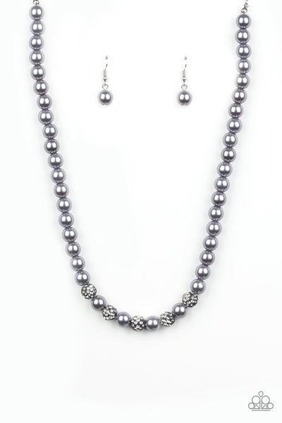 Paparazzi Posh Boss - Silver Necklace