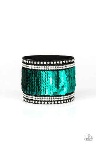 Paparazzi MERMAIDS Have More Fun - Green