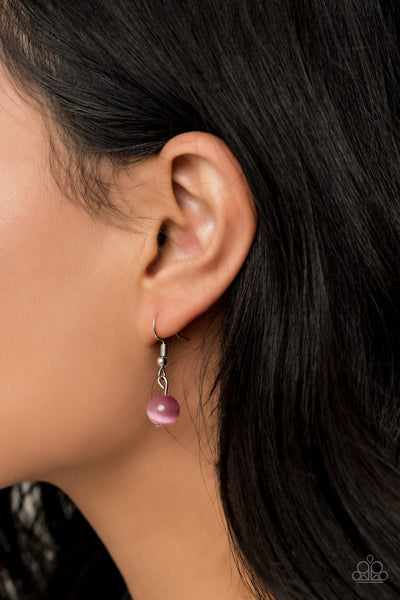 Paparazzi GLOW and Tell - Pink Necklace