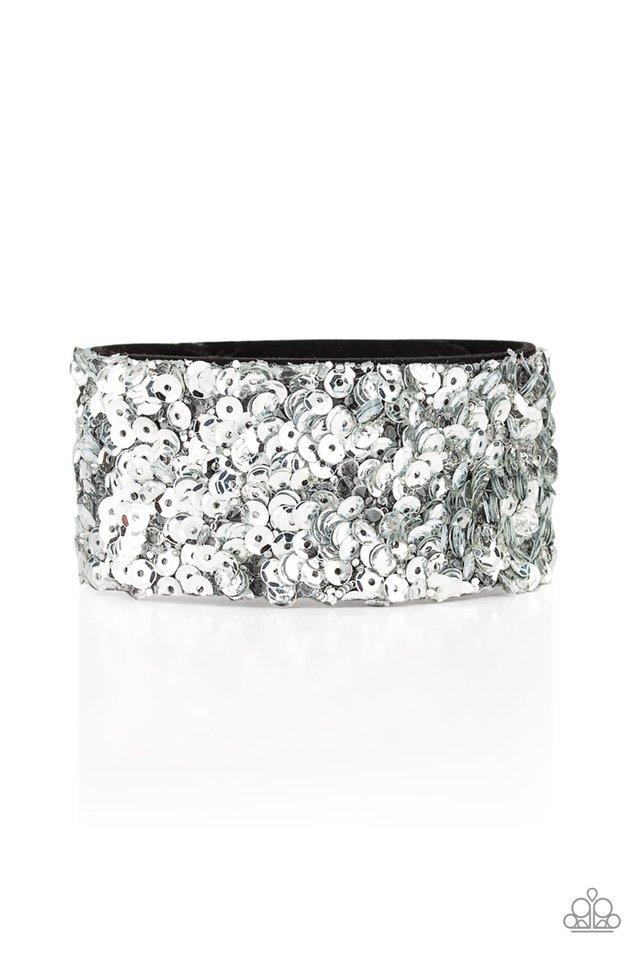 Paparazzi Starry Sequins - Silver