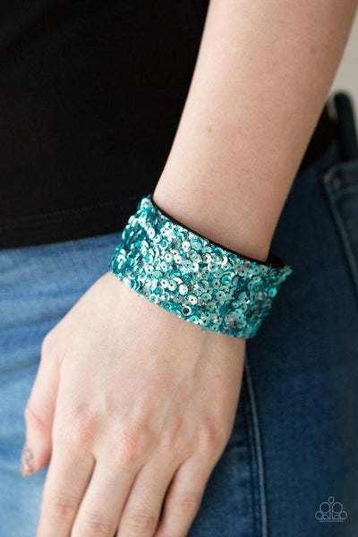 Paparazzi Starry Sequins - Blue