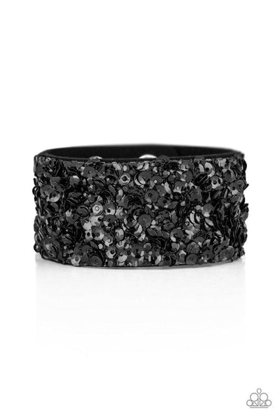 Paparazzi Starry Sequins - Black