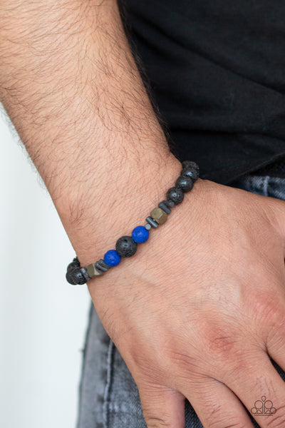 Paparazzi Empowered - Blue Bracelet