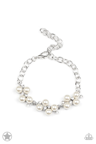 Paparazzi I Do - White Bracelet