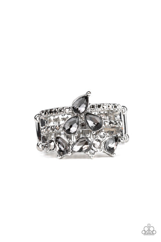 Paparazzi Blink Back TIERS - Silver Ring