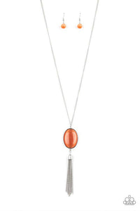 Paparazzi Tasseled Tranquility - Orange