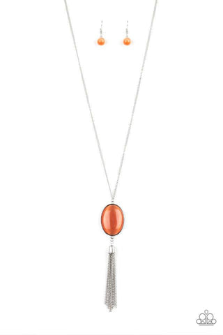Paparazzi Tasseled Tranquility - Orange