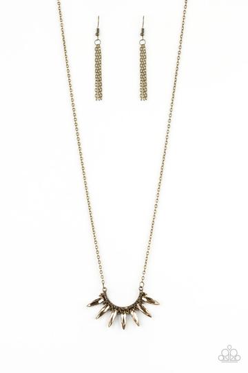 Paparazzi Empirical Elegance - Brass Necklace
