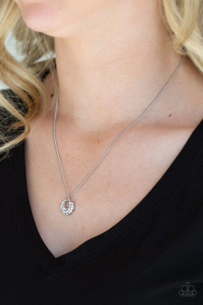 Paparazzi One Small Step For GLAM - White Necklace