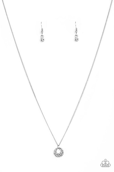 Paparazzi One Small Step For GLAM - White Necklace
