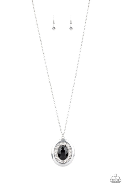 Paparazzi Castle Couture - Black Necklace