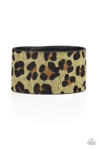 Paparazzi Cheetah Cabana - Green