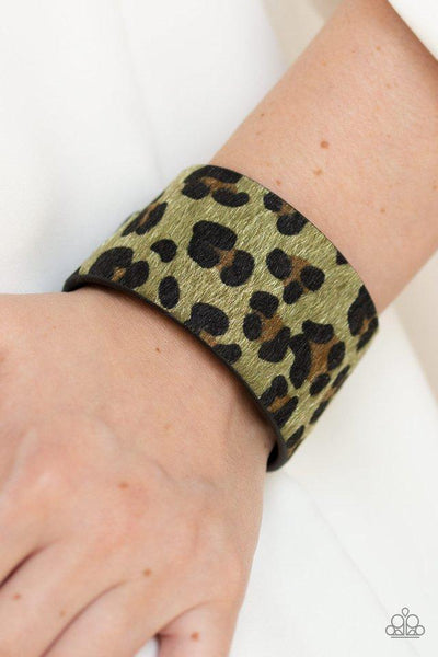 Paparazzi Cheetah Cabana - Green