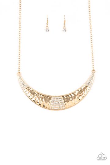 Paparazzi Stardust - Gold Necklace