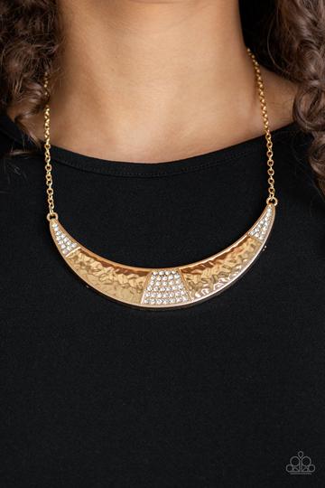 Paparazzi Stardust - Gold Necklace