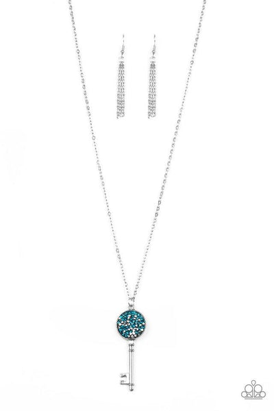 Paparazzi Key Keepsake - Blue