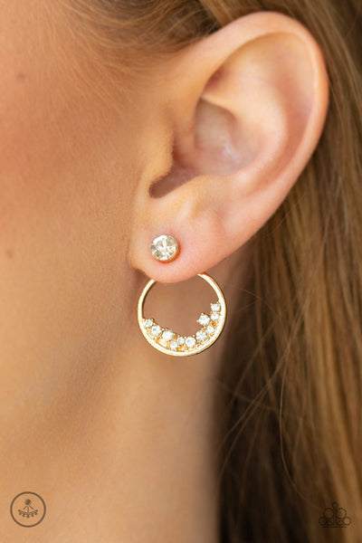 Paparazzi Rich Blitz - Gold Earrings