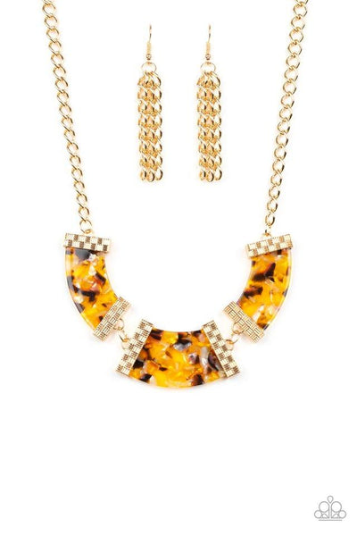 Paparazzi HAUTE-Blooded - Yellow