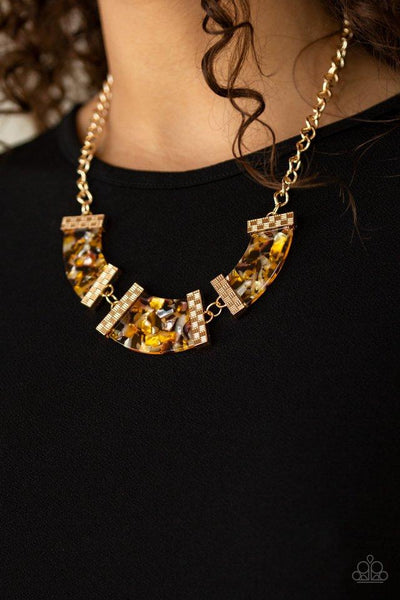Paparazzi HAUTE-Blooded - Yellow