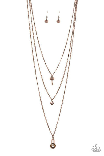 Paparazzi Secret Heart - Copper