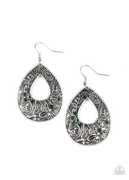 Paparazzi Botanical Butterfly - Green