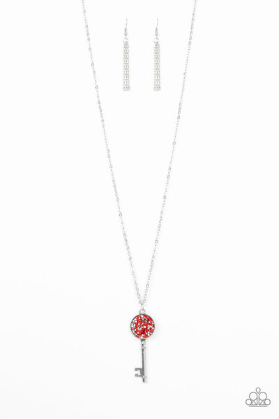 Paparazzi Key Keepsake - Red