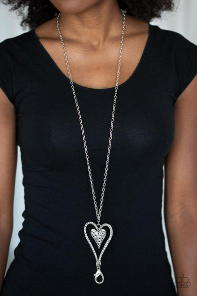 Paparazzi Hardened Hearts - Silver