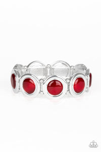 Paparazzi Muster Up The Luster - Red