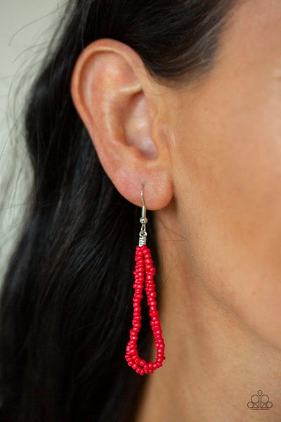 Paparazzi Congo Colada - Red Necklace