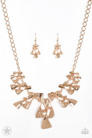 Paparazzi The Sands of Time - Gold Necklace