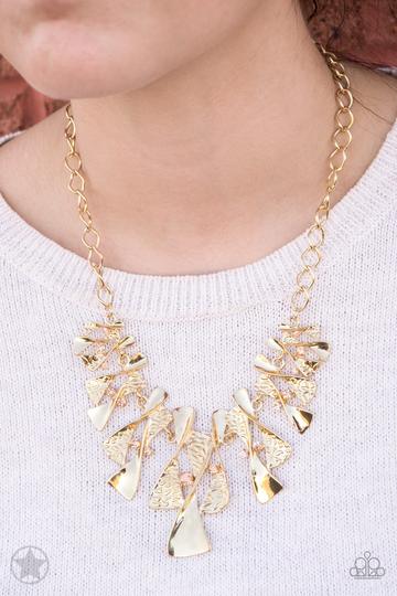 Paparazzi The Sands of Time - Gold Necklace