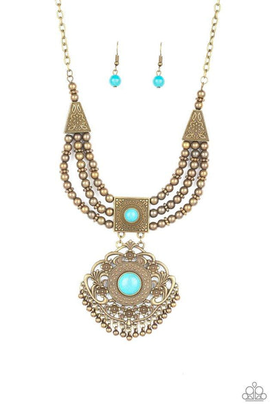 Paparazzi Santa Fe Solstice - Brass