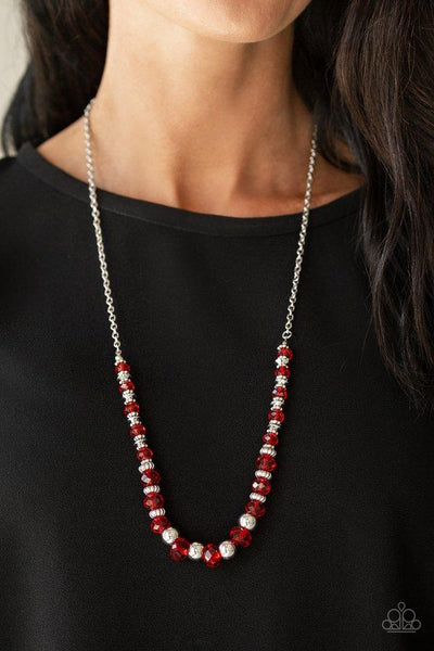Paparazzi Stratosphere Sparkle - Red