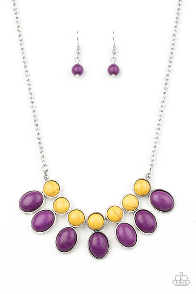 Paparazzi Environmental Impact - Purple Necklace