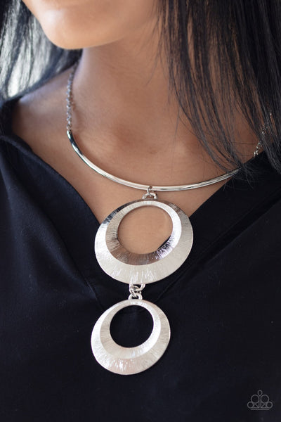 Paparazzi Egyptian Eclipse - Silver