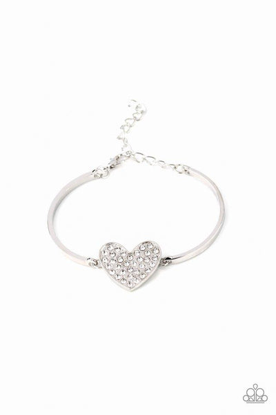 Paparazzi Heart-Stopping Shimmer - White