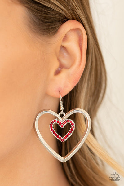 Paparazzi Heart Candy Couture - Red