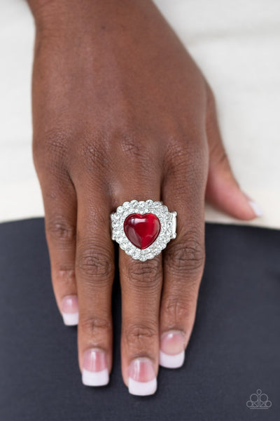 Paparazzi Lovely Luster - Red