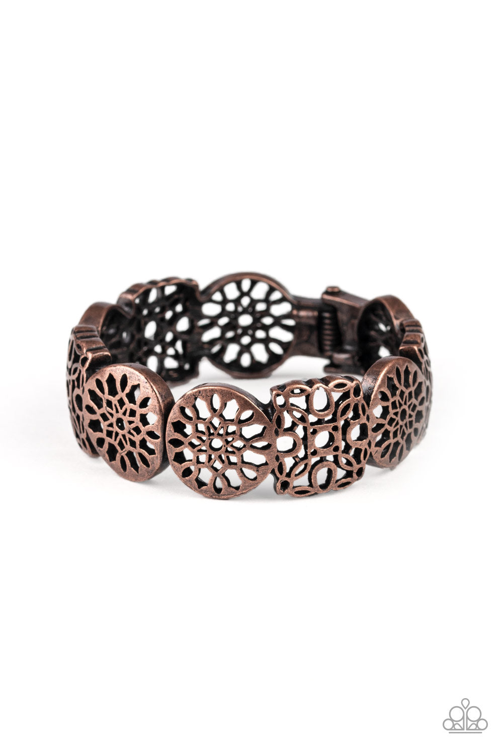 Paparazzi Mandala Mixer - Copper Bracelet