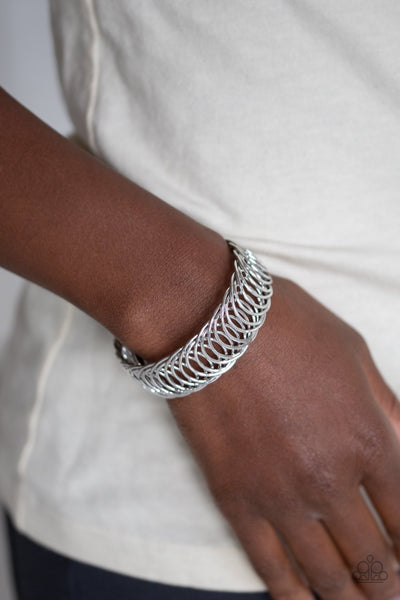 Paparazzi Dizzyingly Demure - Silver