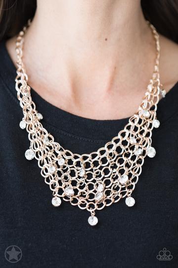 Paparazzi Fishing for Compliments - Gold Necklace