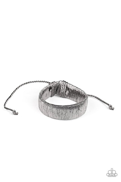 Paparazzi In A Flash - Black Bracelet