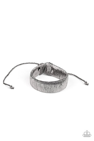 Paparazzi In A Flash - Black Bracelet
