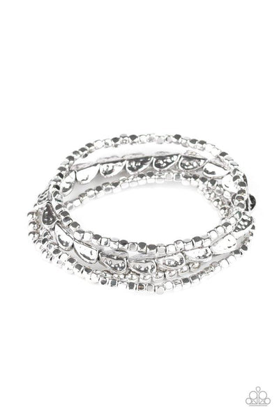 Paparazzi Ancient Heirloom - Silver Bracelet