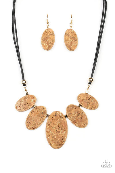 Paparazzi Nature's Finest - Gold Necklace