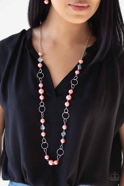 Paparazzi Prized Pearls - Orange